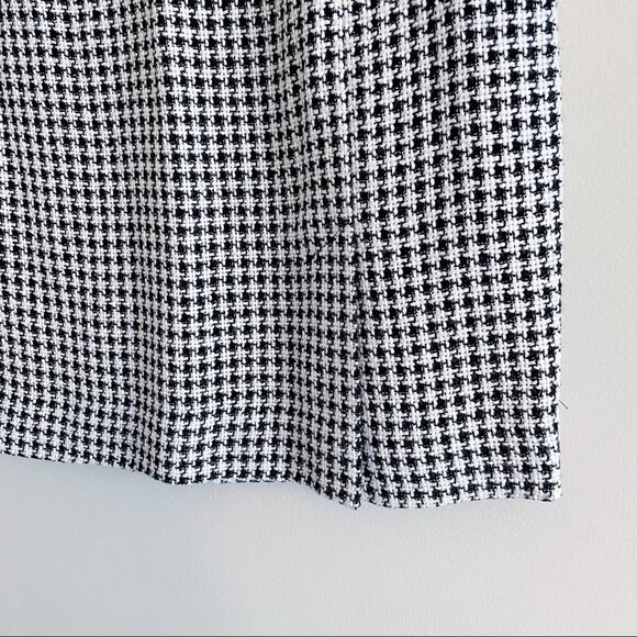 Jones New York houndstooth tweed pencil skirt size 10 Petite NEW - Picture 2 of 13